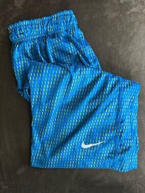 Nike Bright Blue/Yellow Athletic Shorts